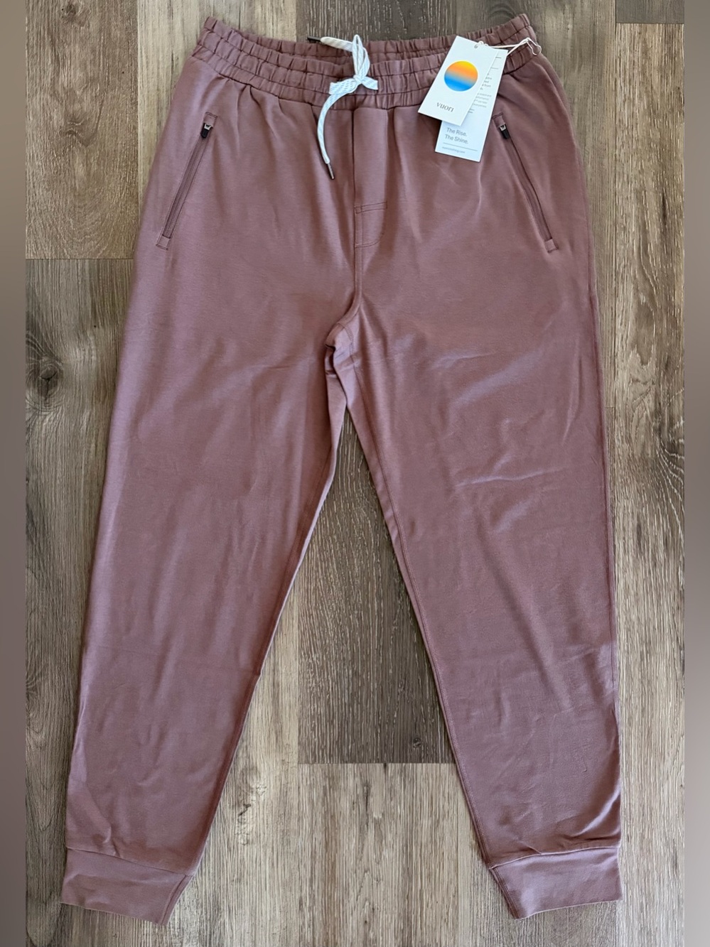 Vuori Ponto Performance Jogger Cardamom Heather Sz LARGE V438  NWT